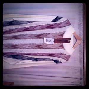 Cream and Brown Leisure Set(Stacy Adams)